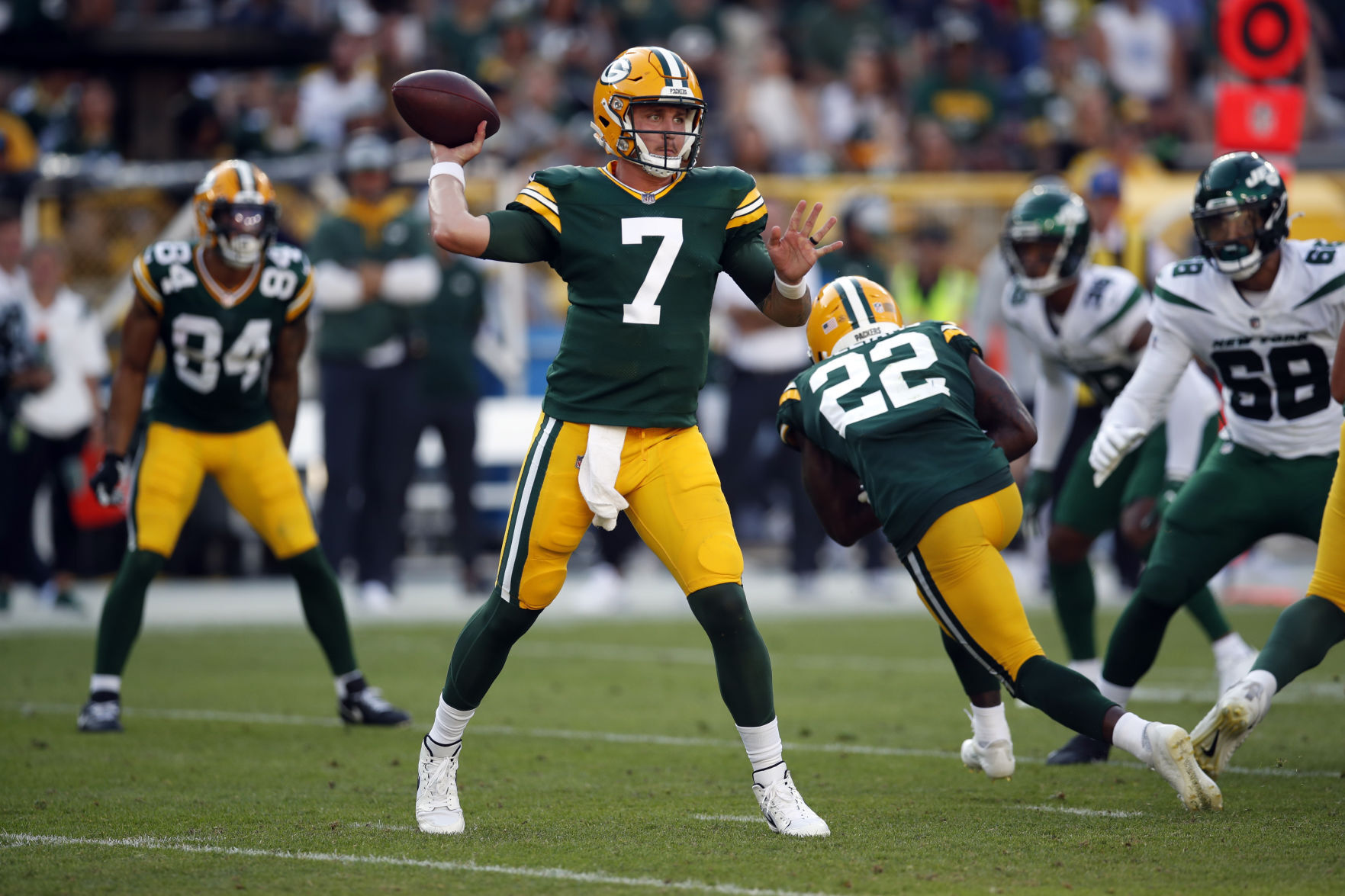Jets Packers Football